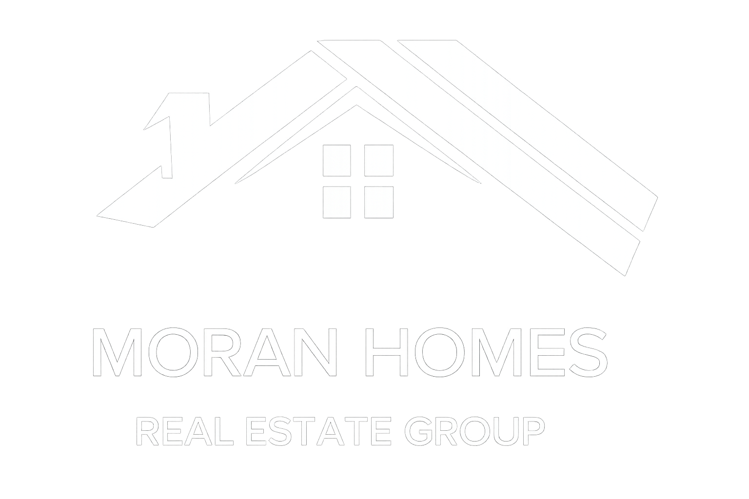 Moran Homes Logo White